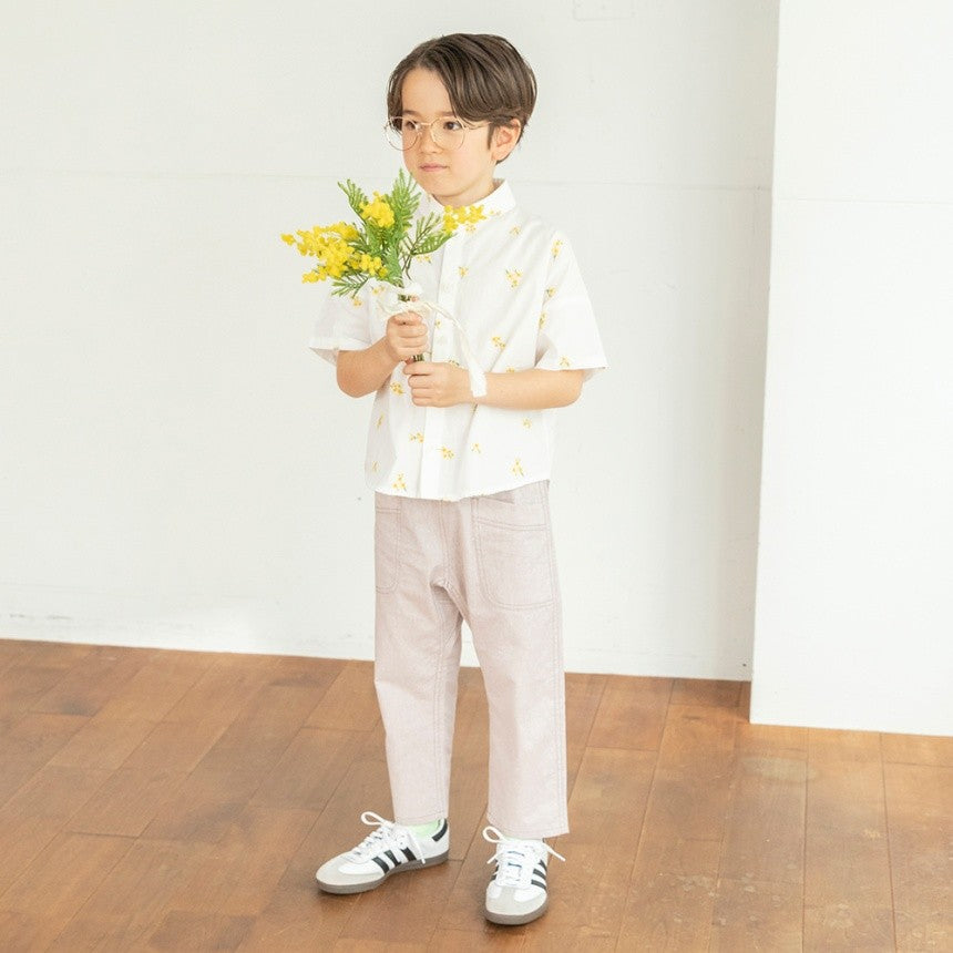 브란셰스 키즈 바지 일본 branshes 챔버리 크롭 팬츠 4컬러