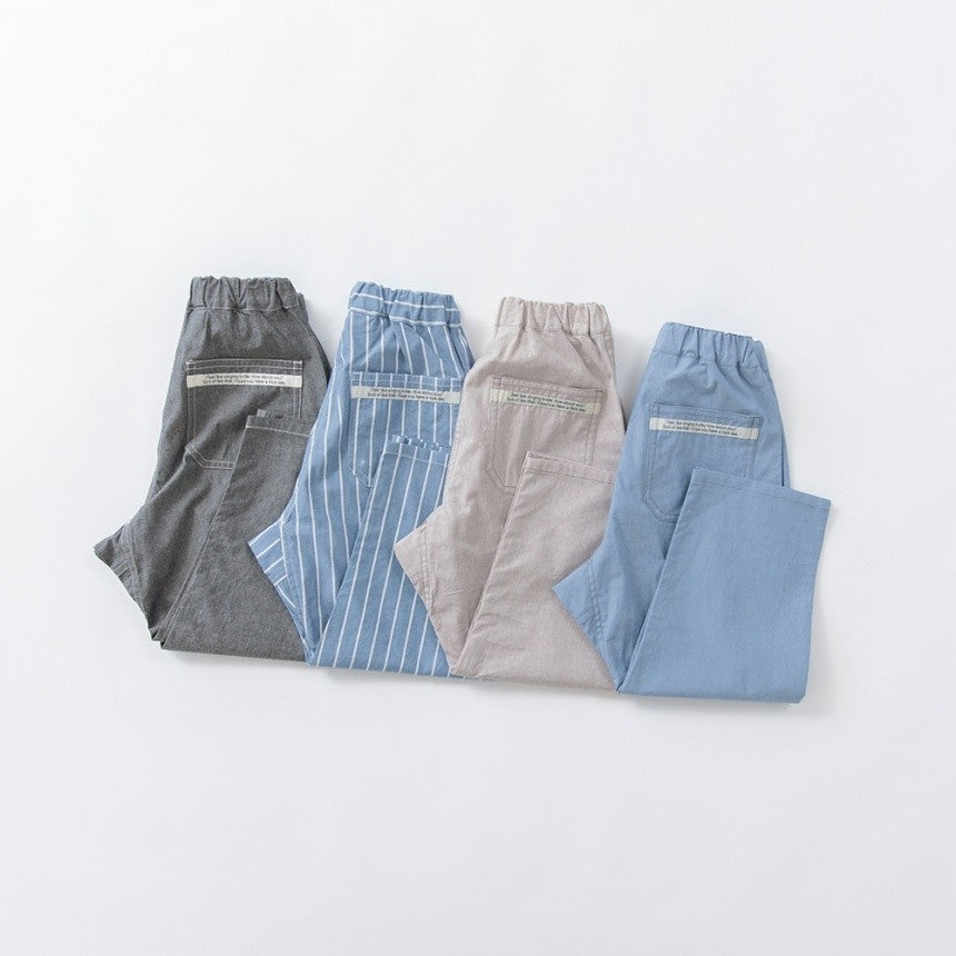 브란셰스 키즈 바지 일본 branshes 챔버리 크롭 팬츠 4컬러