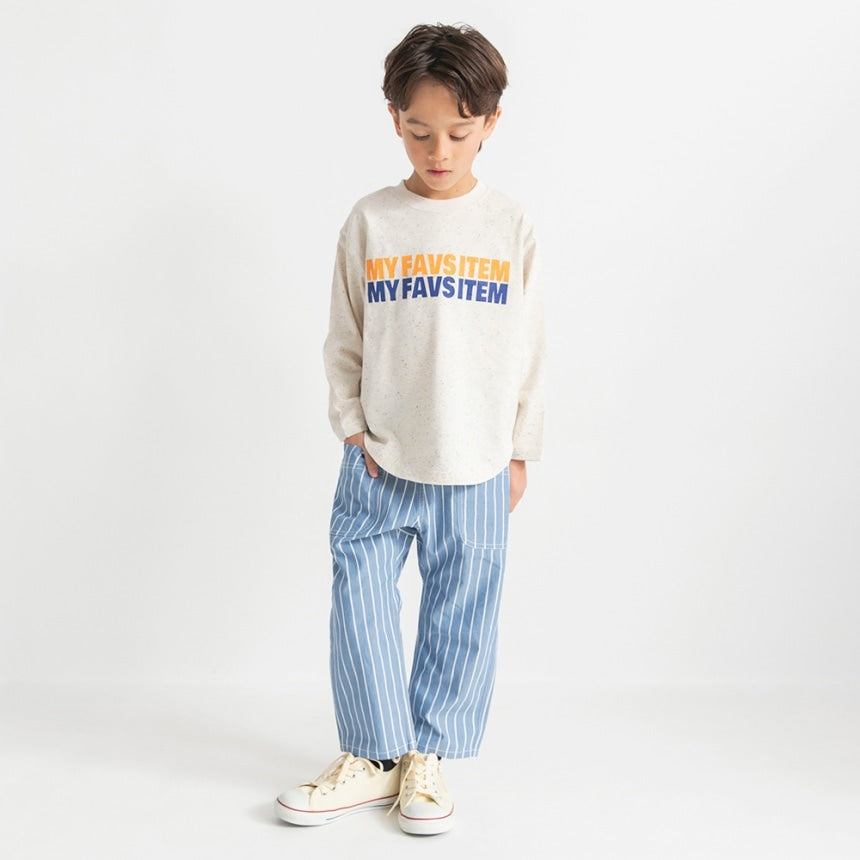 브란셰스 키즈 바지 일본 branshes 챔버리 크롭 팬츠 4컬러