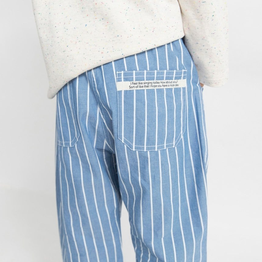 브란셰스 키즈 바지 일본 branshes 챔버리 크롭 팬츠 4컬러