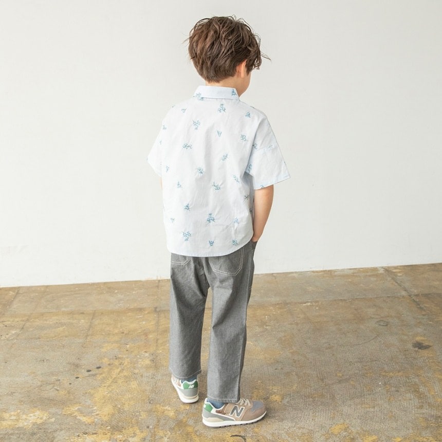 브란셰스 키즈 바지 일본 branshes 챔버리 크롭 팬츠 4컬러