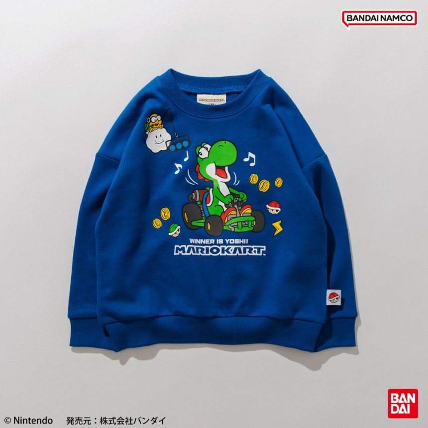 브란셰스 키즈 티셔츠 일본 branshes 맨투맨 닌텐도 마리오 카트 긴팔 스웻셔츠 6컬러