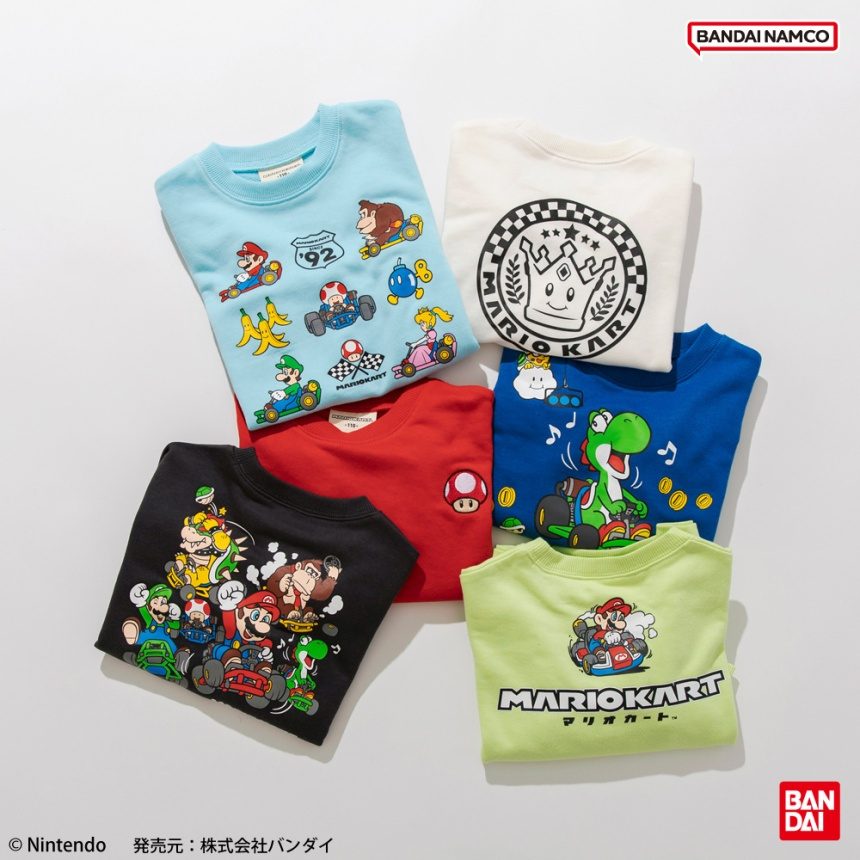 브란셰스 키즈 티셔츠 일본 branshes 맨투맨 닌텐도 마리오 카트 긴팔 스웻셔츠 6컬러
