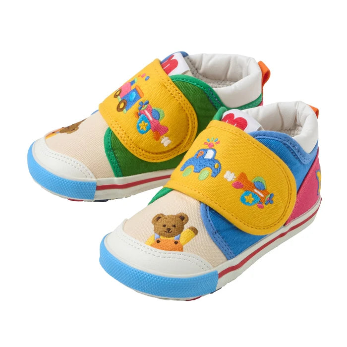 Mika House Kids Shoes Japanese Toddler Sneakers Second Baby Shoes Classic Kuma Series 