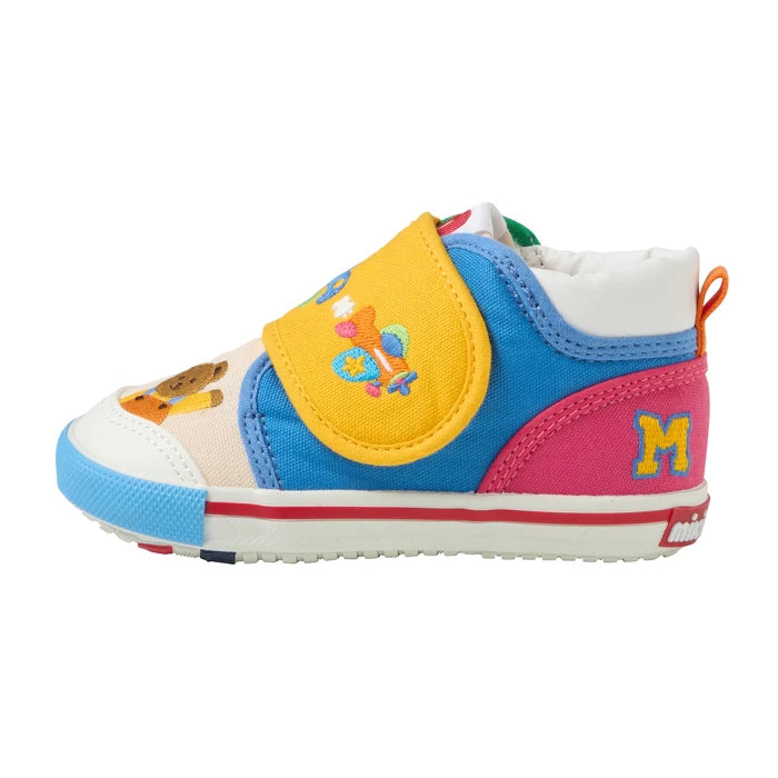 Mika House Kids Shoes Japanese Toddler Sneakers Second Baby Shoes Classic Kuma Series 