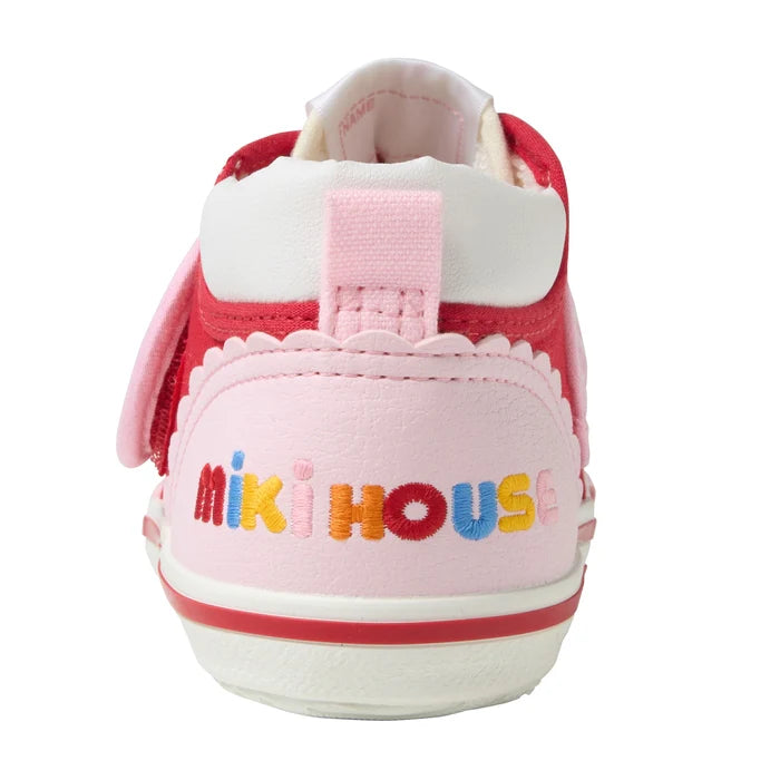 Mika House Kids Shoes Japanese Toddler Sneakers Second Baby Shoes Petite Rabbit Velcro 
