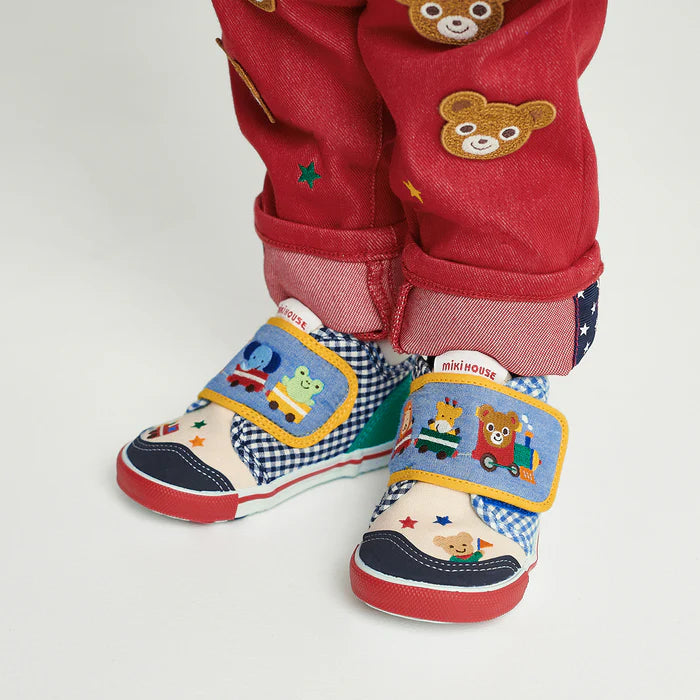 미키하우스 신발 일본 키즈 아기 세컨드 베이비 슈즈