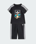 รองเท้าผ้าใบเด็ก Adidas Sanrio Hello Kitty IG6996 สีดำ
