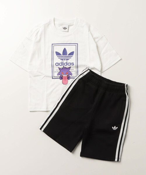 아디다스 포켓몬 키즈 셋업 일본 ADIDAS 팬텀 반팔 반바지 세트 KR4692