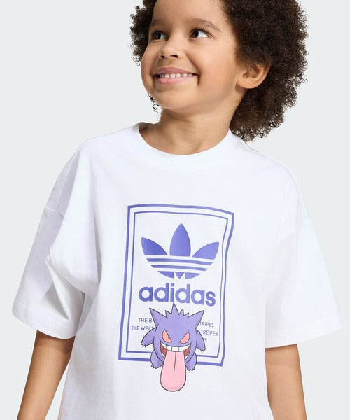 아디다스 포켓몬 키즈 셋업 일본 ADIDAS 팬텀 반팔 반바지 세트 KR4692