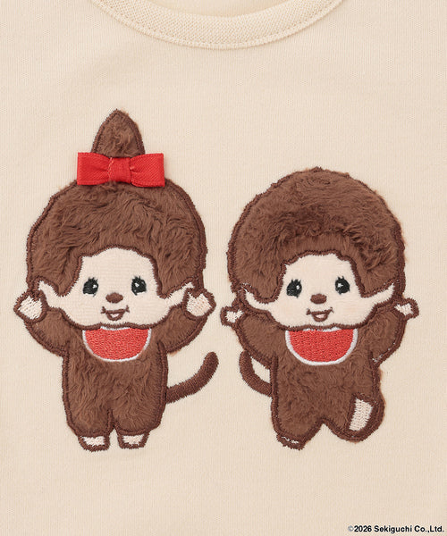 쁘띠마인 몬치치 바디수트 일본 petitmain 아기옷 룸퍼스 우주복 3컬러