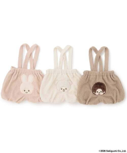 쁘띠마인 몬치치 바지 일본 petitmain 아기옷 멜빵 서스 블루머 팬츠 3컬러