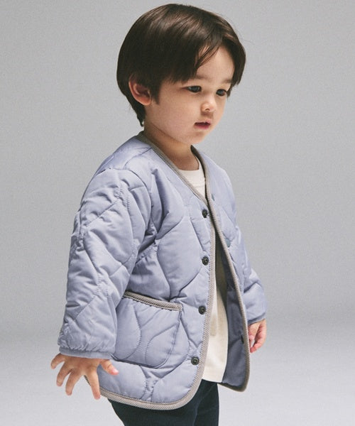 쁘띠마인 자켓 일본 petitmain 아동복 노카라 퀼팅 재킷 5컬러