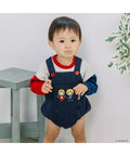 Sanrio Đầm Liền Nhật Bản Quần Áo Trẻ Em 2 CHIỀU Vải Vóc Đẹp Tay Ngắn Chân Váy 4 Màu