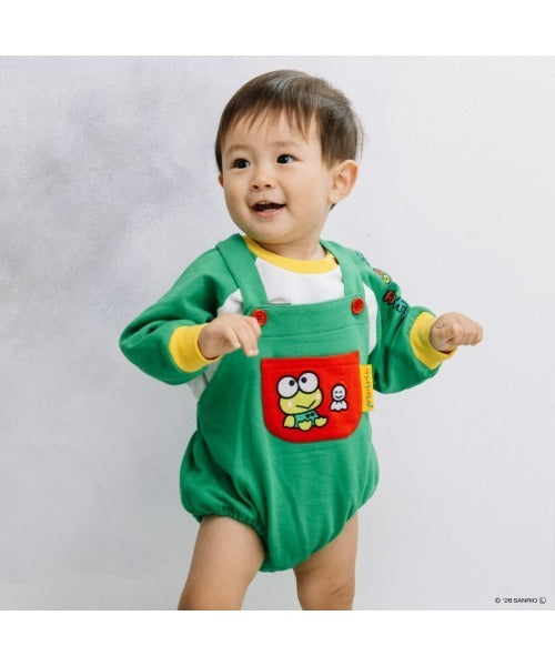 Sanrio Đầm Liền Nhật Bản Quần Áo Trẻ Em 2 CHIỀU Vải Vóc Đẹp Tay Ngắn Chân Váy 4 Màu