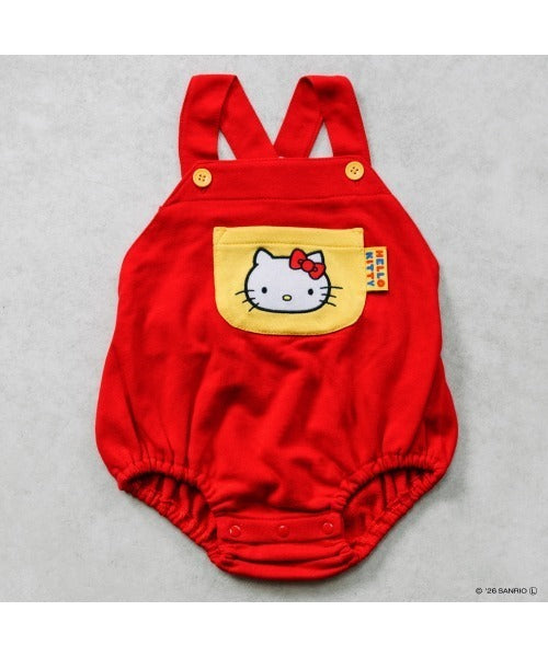 Sanrio Đầm Liền Nhật Bản Quần Áo Trẻ Em 2 CHIỀU Vải Vóc Đẹp Tay Ngắn Chân Váy 4 Màu