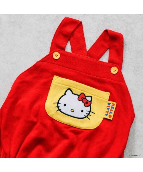 Sanrio Đầm Liền Nhật Bản Quần Áo Trẻ Em 2 CHIỀU Vải Vóc Đẹp Tay Ngắn Chân Váy 4 Màu