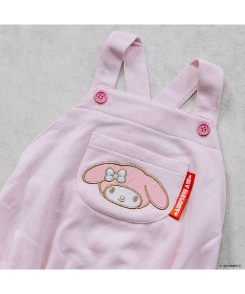 Sanrio Đầm Liền Nhật Bản Quần Áo Trẻ Em 2 CHIỀU Vải Vóc Đẹp Tay Ngắn Chân Váy 4 Màu