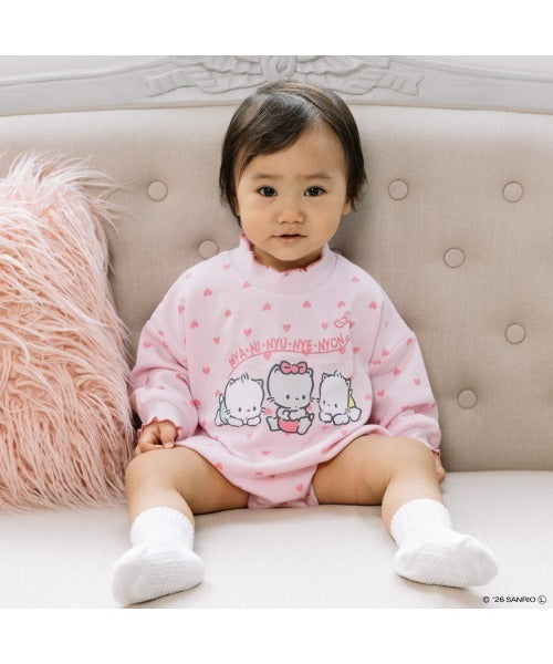 산리오 바디수트 일본 SANRIO 아기옷 캐릭터 긴팔 우주복 4컬러