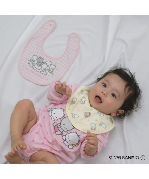 Sanrio Đầm Liền Nhật Bản Quần Áo Trẻ Em 2 CHIỀU Vải Vóc Đẹp Tay Ngắn Chân Váy 4 Màu