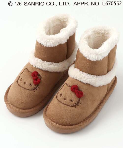 산리오 부츠 일본 SANRIO 아동화 헬로 키티 무톤 신발