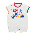 Mickey House Baby Bodysuit Japanese Toddler Classic Vehicle Design Short Sleeve T-Shirt 