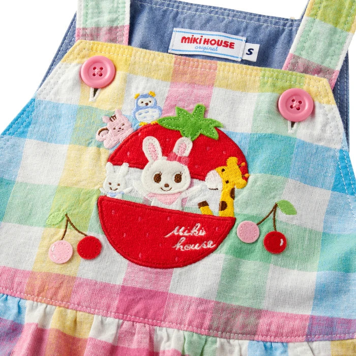미키하우스 원피스 비타민 치마 자수 스커트 2컬러
