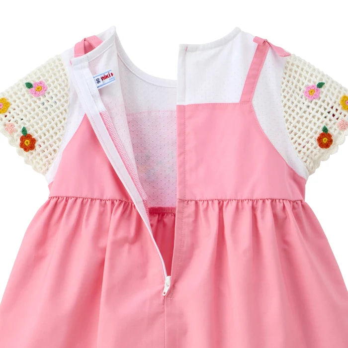 미키하우스 치마 일본 키즈 원피스 우사기 캐릭터