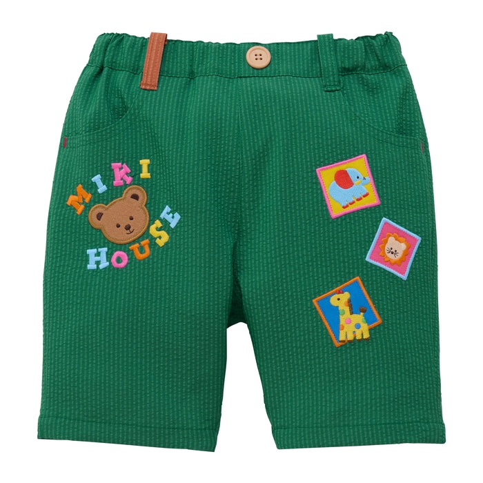 미키하우스 키즈 바지 일본 MIKIHOUSE 반바지 6부 팬츠 2컬러