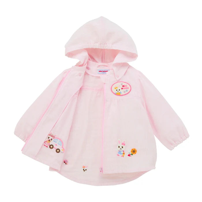 Mickey House Kids Jacket Japanese Toddler Windbreaker Fusako Hooded Jacket Design 