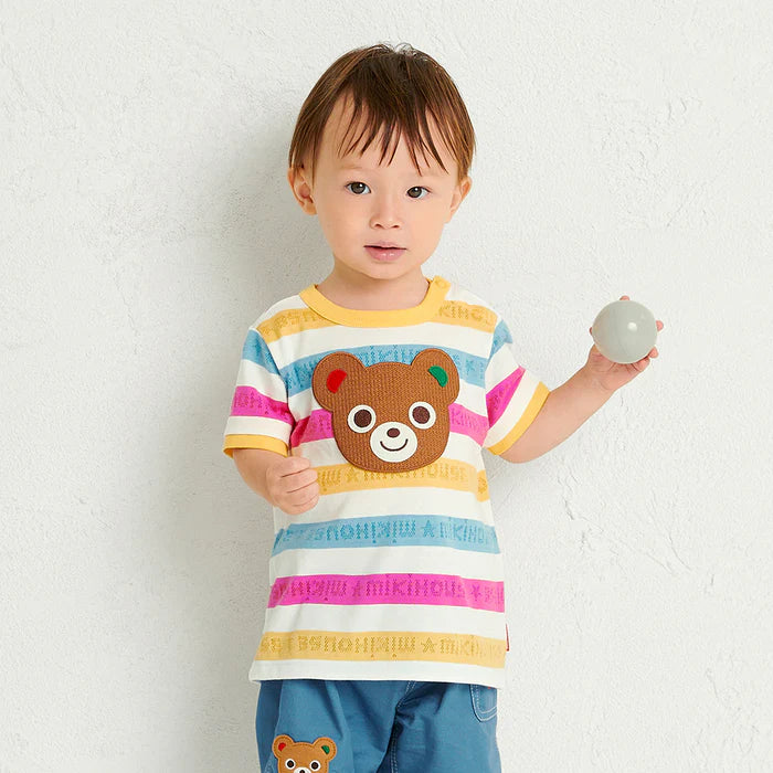 미키하우스 티셔츠 일본 키즈 반팔 빅 푸치 우사기 2컬러