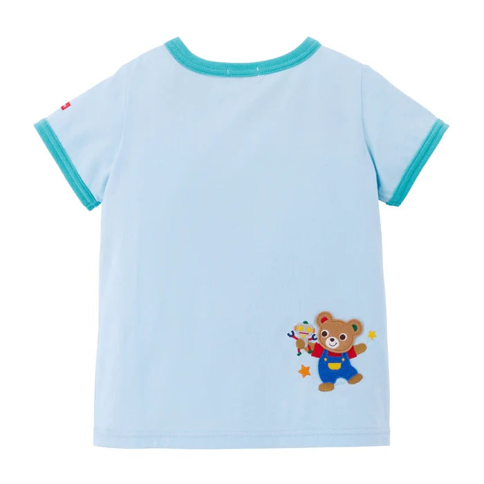 미키하우스 티셔츠 일본 키즈 반팔 동물원 탐험기 2컬러