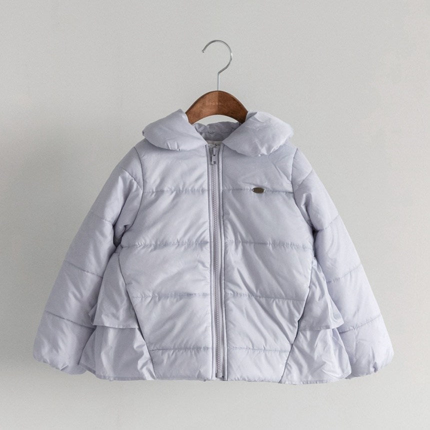 브란셰스 키즈 패딩 일본 branshes 머신 워셔블 프릴 아우터 재킷 3컬러