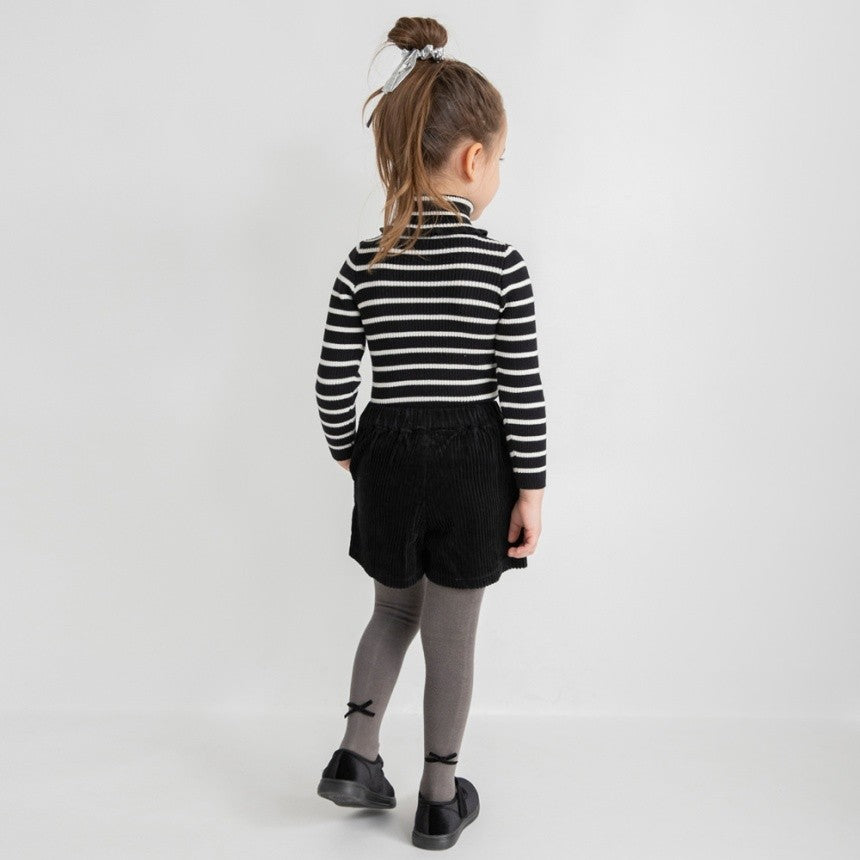 브란셰스 키즈 티셔츠 일본 branshes 니트 리브 터틀넥 디자인 4컬러