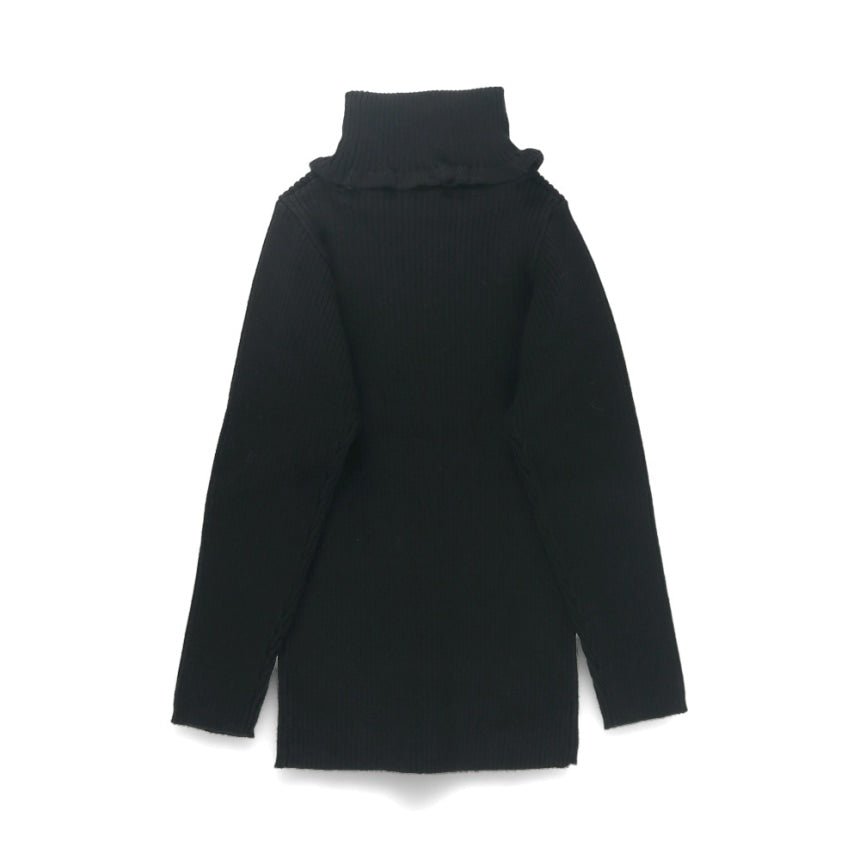 브란셰스 키즈 티셔츠 일본 branshes 니트 리브 터틀넥 디자인 4컬러