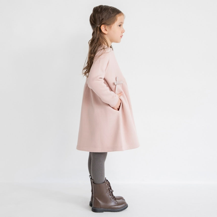 브란셰스 키즈 치마 일본 branshes 원피스 플리스 리본 드레스 2컬러