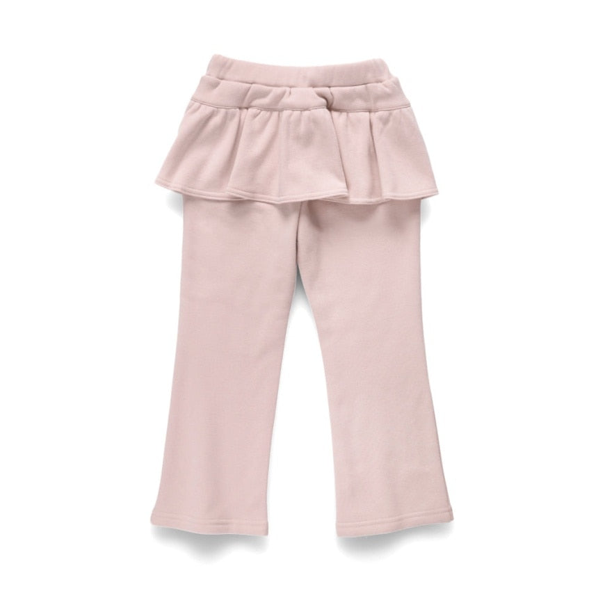 브란셰스 키즈 바지 일본 branshes 여아 백프릴 샤기 팬츠 3컬러