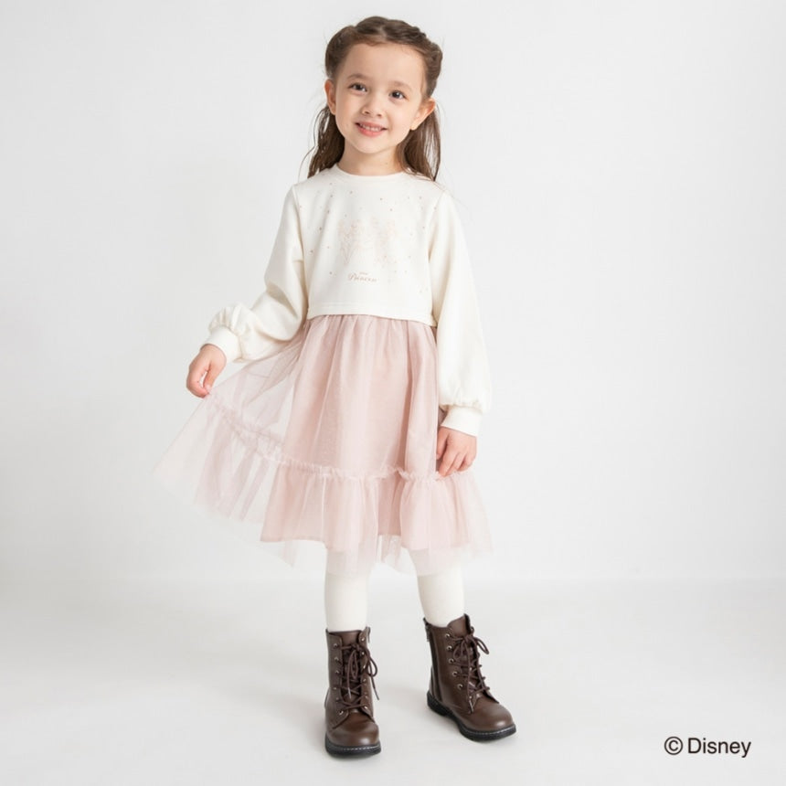 브란셰스 키즈 치마 일본 branshes 원피스 디즈니 플리스 튤 드레스 2컬러