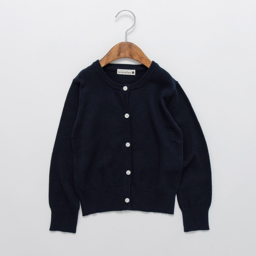 Branshes Kids T-shirt Japan branshes man-to-man ribbon embroidery boa trainer long sleeve 2 colors 