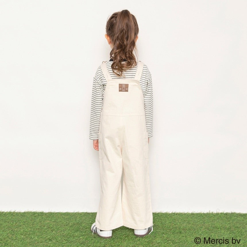 브란셰스 키즈 바지 일본 branshes 멜빵 팬츠 미피 모티브 살로펫 2컬러