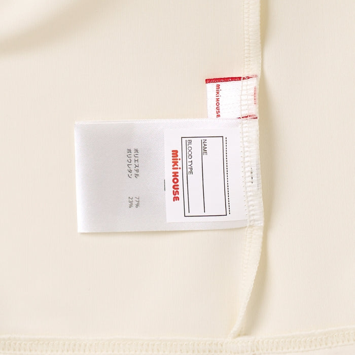 미키하우스 수영복 일본 MIKIHOUSE 집업 래쉬가드 아이보리