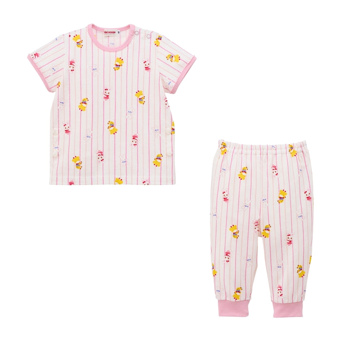 미키하우스 잠옷 일본 MIKIHOUSE 긴바지 반팔 파자마 세트