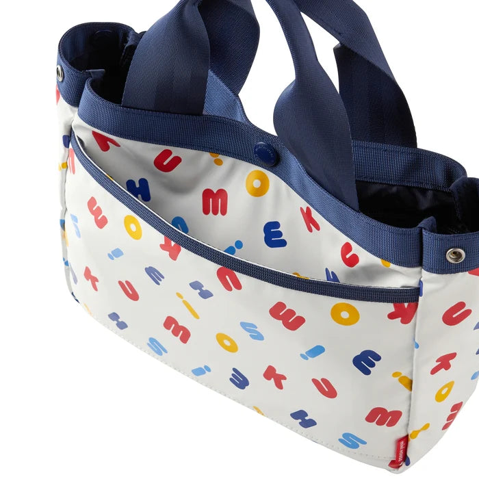 미키하우스 가방 일본 토트백 로고 냉각 소재 디자인