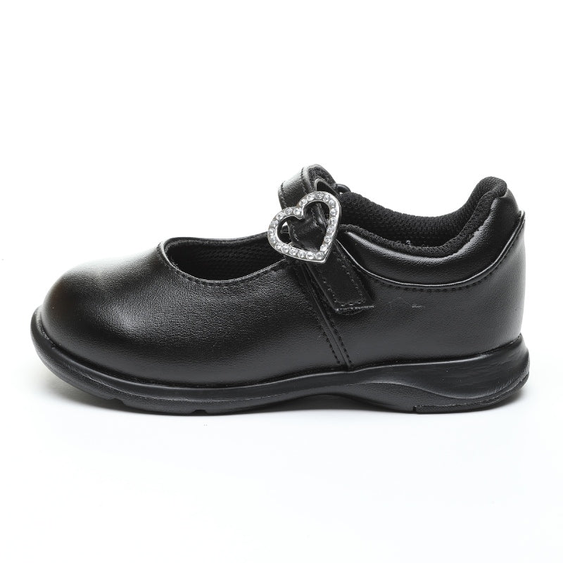 문스타 키즈 신발 일본 로퍼 캐럿 포멀 CR C2093 메리제인 하트 포인트