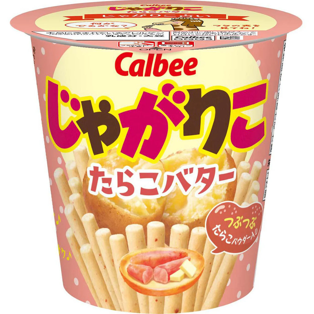 자가리코 명란 버터 일본 편의점 가루비 감자스틱 52g