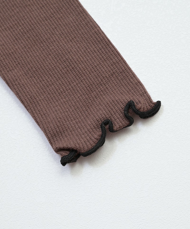 마키즈 긴팔 일본 MARKEY'S 배색 멜로우 텔레코 티셔츠 3컬러
