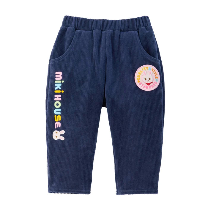 미키하우스 바지 일본 키즈 유아 긴바지 다운팬츠 트레이닝 2컬러