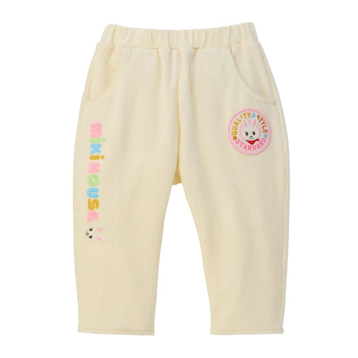 미키하우스 바지 일본 키즈 유아 긴바지 다운팬츠 트레이닝 2컬러