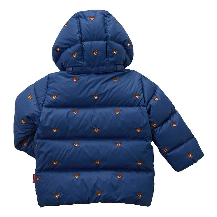 미키하우스 패딩 일본 키즈 유아 다운자켓 푸치 & 우사코 자수 후드 2컬러