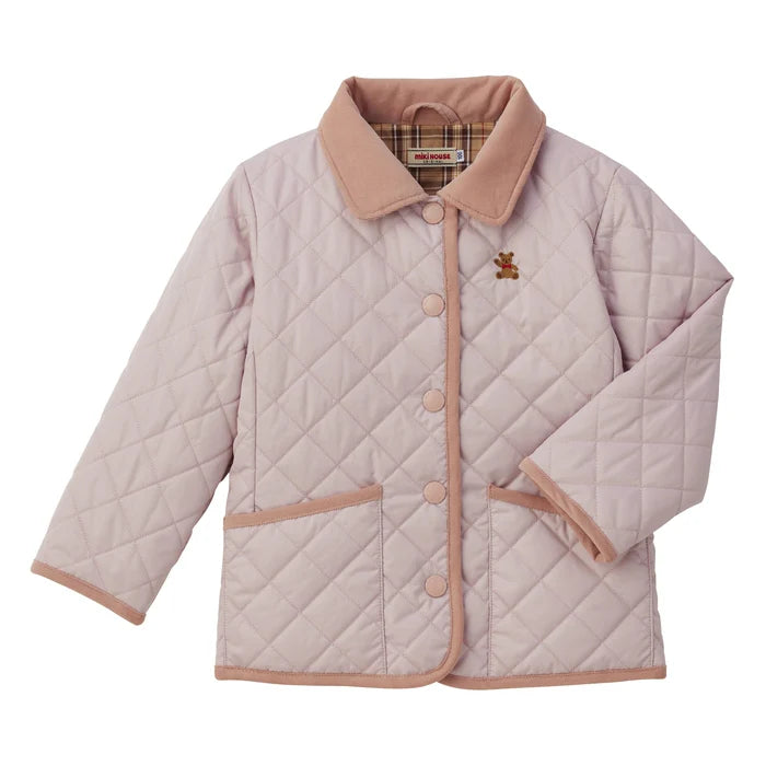 미키하우스 패딩 일본 키즈 유아 점퍼 베어 퀼팅자켓 2컬러
